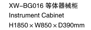 XW-BG016 等体器械柜