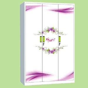 XW-BG108 三门印花柜